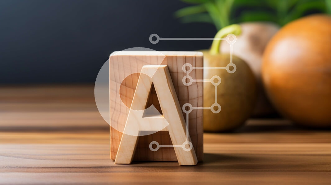 Intra Συλλεκτικό Ξύλινο Παζλ Plywood  4mm - Ξύλινο Μπλοκ με σκαλιστό γράμμα "α" σε ξύλινο τραπέζι Σε Ξύλινο Κουτί - Διαστάσεις: 10x10 cm – 25 κομμάτια