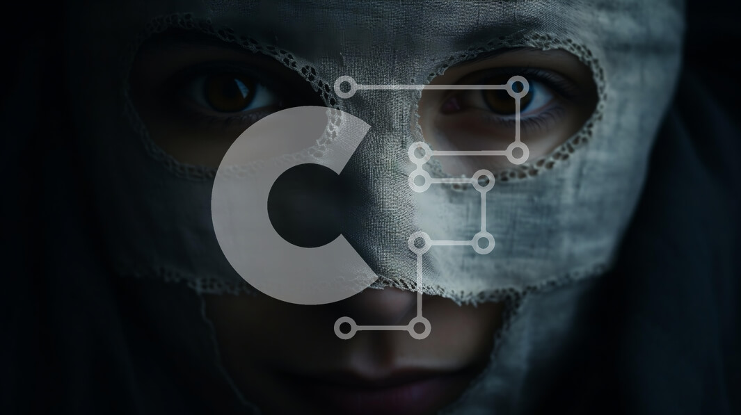 Intra Συλλεκτικό Ξύλινο Παζλ Plywood  4mm - Μυστηριώδης γυναίκα με λευκή μάσκα και μαύρο πέπλο Σε Ξύλινο Κουτί - Διαστάσεις Puzzle: 10x10 cm – 25 κομμάτια