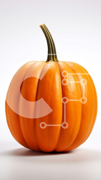 Intra Συλλεκτικό Ξύλινο Παζλ Plywood  4mm - Εικόνα μιας κολοκύθας Σε Ξύλινο Κουτί - Διαστάσεις Puzzle: 10x10 cm – 25 κομμάτια