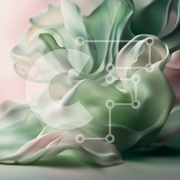 Intra Συλλεκτικό Ξύλινο Παζλ Plywood  4mm - Όμορφη κινηματογράφηση σε πρώτο πλάνο ενός λευκού λουλουδιού με πράσινα φύλλα Σε Ξύλινο Κουτί - Διαστάσεις: 10x10 cm – 25 κομμάτια