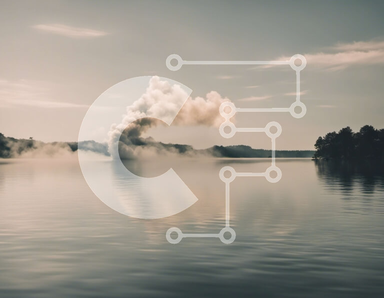 Intra Συλλεκτικό Ξύλινο Παζλ Plywood  4mm - Γραφικό νησί με φάρο σε ήρεμο νερό Σε Ξύλινο Κουτί - Διαστάσεις: 10x10 cm – 25 κομμάτια