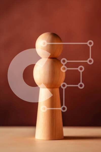 Intra Συλλεκτικό Ξύλινο Παζλ Plywood  4mm - Όμορφη εικόνα ενός ξύλινου κομματιού σκακιού σε ένα ξύλινο τραπέζι Σε Ξύλινο Κουτί - Διαστάσεις: 10x10 cm – 25 κομμάτια