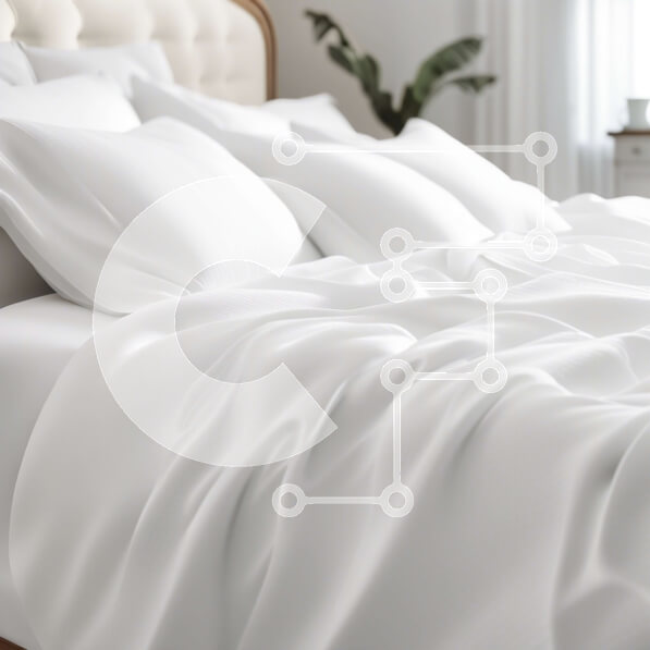 Intra Συλλεκτικό Ξύλινο Παζλ Plywood  4mm - Καθαρό και κομψό λευκό υπνοδωμάτιο με μινιμαλιστικό σχεδιασμό Σε Ξύλινο Κουτί - Διαστάσεις Puzzle: 10x10 cm – 25 κομμάτια