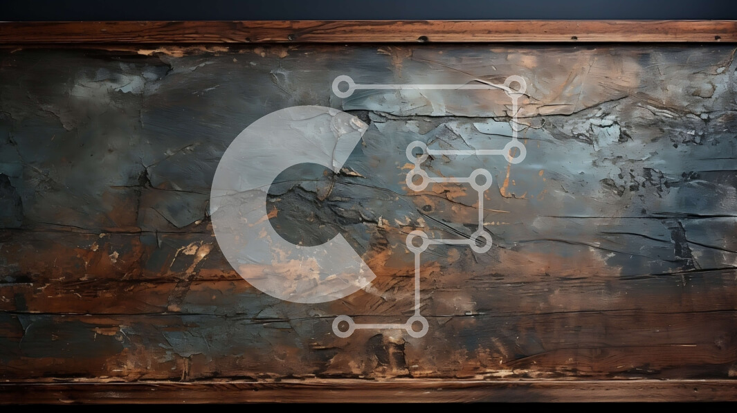 Intra Συλλεκτικό Ξύλινο Παζλ Plywood  4mm - Κοντινή εικόνα του σκουριασμένου μετάλλου με ξεφλουδισμένη μπογιά και γρατσουνιές Σε Ξύλινο Κουτί - Διαστάσεις: 10x10 cm – 25 κομμάτια