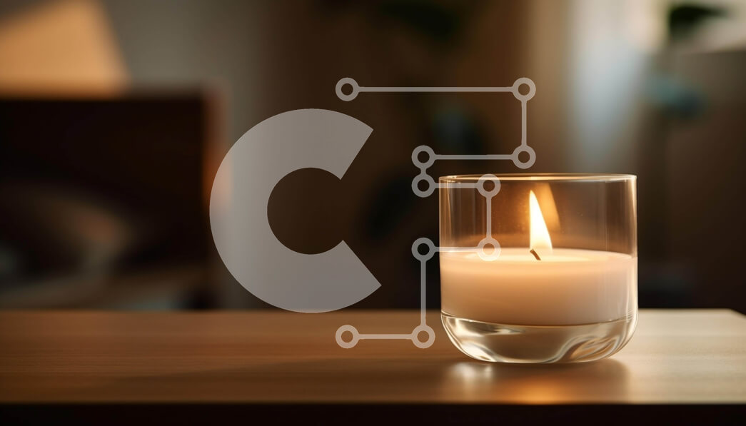 Intra Συλλεκτικό Ξύλινο Παζλ Plywood  4mm - Κερί περιβάλλοντος σε ξύλινο τραπέζι Σε Ξύλινο Κουτί - Διαστάσεις Puzzle: 10x10 cm – 25 κομμάτια