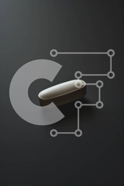 Intra Συλλεκτικό Ξύλινο Παζλ Plywood  4mm - Λευκό χάπι σε μαύρη επιφάνεια Σε Ξύλινο Κουτί - Διαστάσεις Puzzle: 10x10 cm – 25 κομμάτια