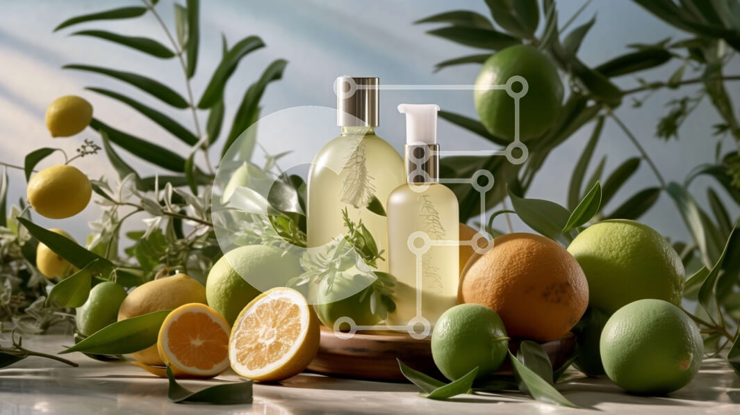 Σετ των 2 Intra Συλλεκτικό Ξύλινο Παζλ Plywood  4mm - Φρέσκα και ζουμερά εσπεριδοειδή με μια νότα καθαριότητας Σε Ξύλινο Κουτί - Διαστάσεις: 10x10 cm – 25 κομμάτια