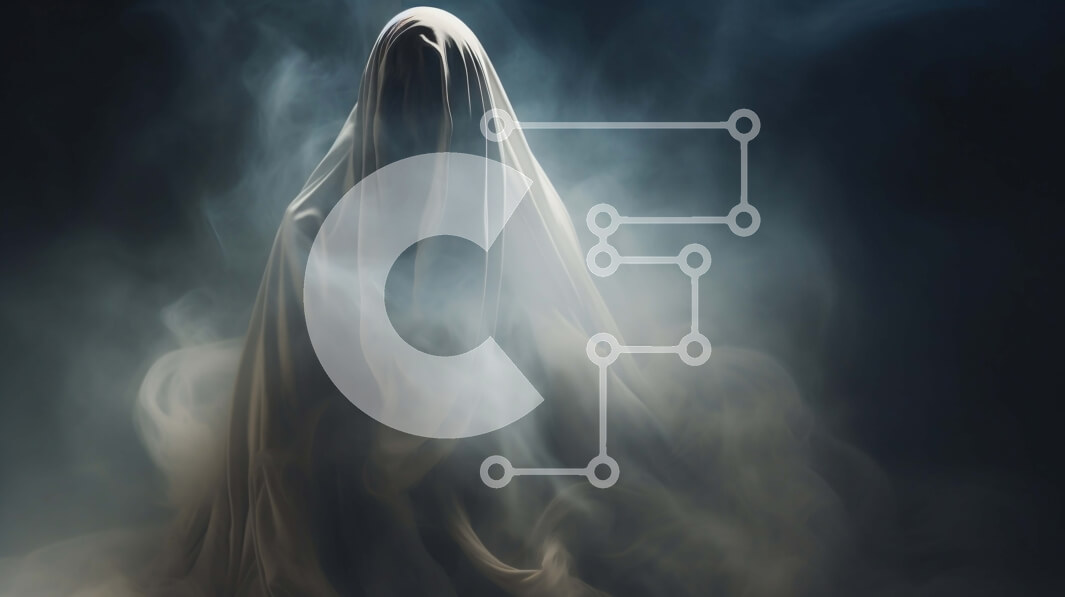 Intra Συλλεκτικό Ξύλινο Παζλ Plywood  4mm - Φάντασμα που επιπλέει στον αέρα με μυστηριώδη ατμόσφαιρα Σε Ξύλινο Κουτί - Διαστάσεις Puzzle: 10x10 cm – 25 κομμάτια