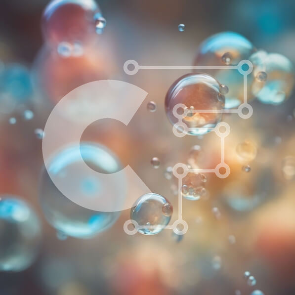 Intra Συλλεκτικό Ξύλινο Παζλ Plywood  4mm - Πολύχρωμες φυσαλίδες που επιπλέουν στον αέρα Σε Ξύλινο Κουτί - Διαστάσεις Puzzle: 10x10 cm – 25 κομμάτια