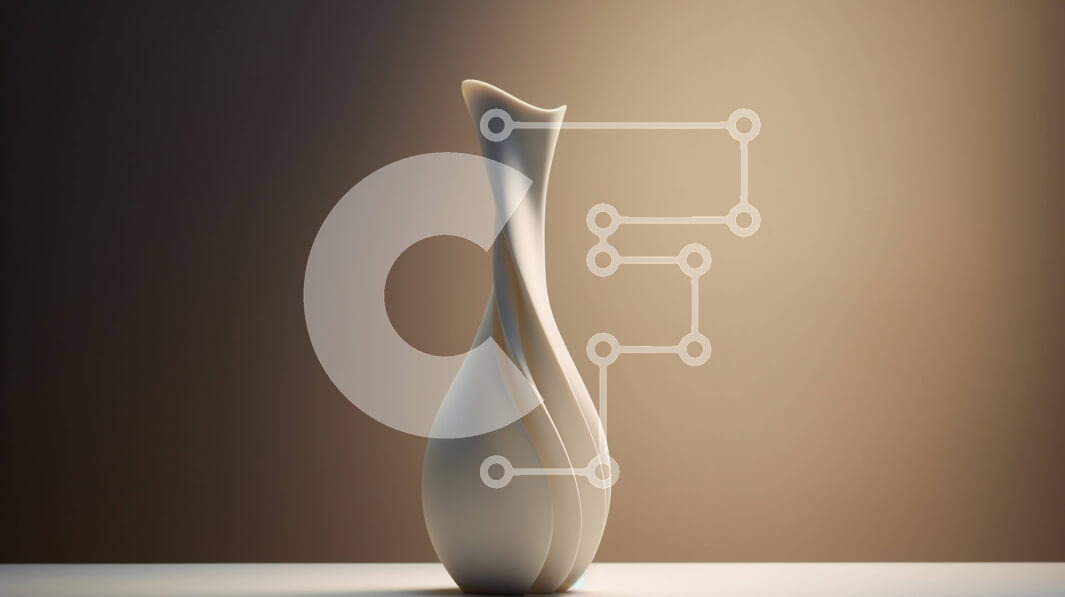 Intra Συλλεκτικό Ξύλινο Παζλ Plywood  4mm - Λευκό πορσελάνινο βάζο με κυρτό σχήμα Σε Ξύλινο Κουτί - Διαστάσεις Puzzle: 10x10 cm – 25 κομμάτια