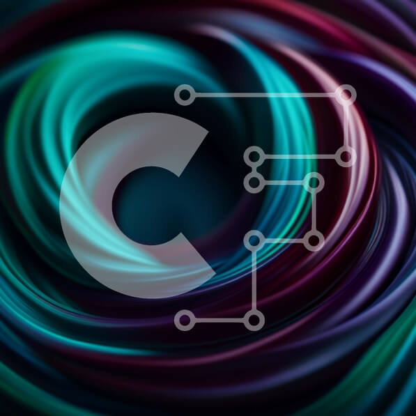 Intra Συλλεκτικό Ξύλινο Παζλ Plywood  4mm - Δυναμική και οπτικά εντυπωσιακή πολύχρωμη σπειροειδής αφηρημένη εικόνα Σε Ξύλινο Κουτί - Διαστάσεις Puzzle: 10x10 cm – 25 κομμάτια