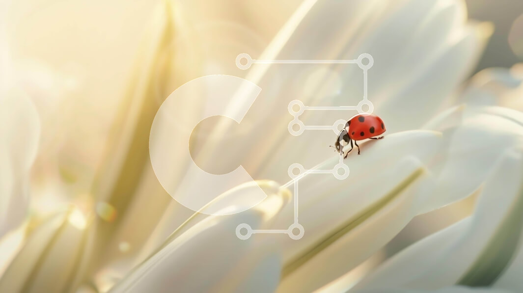 Intra Συλλεκτικό Ξύλινο Παζλ Plywood  4mm - Πασχαλίτσα στα λευκά λουλούδια Σε Ξύλινο Κουτί - Διαστάσεις: 10x10 cm – 25 κομμάτια