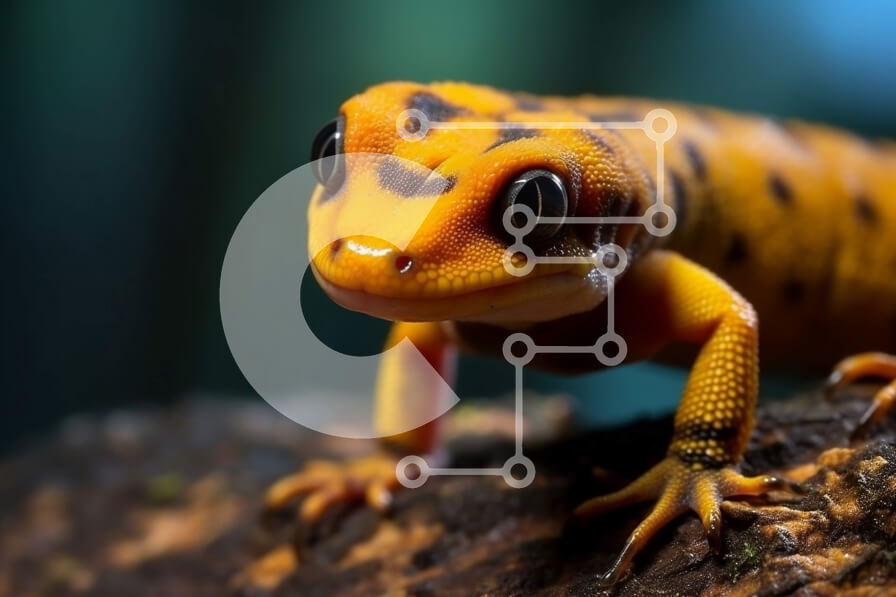 Σετ των 2 Intra Συλλεκτικό Ξύλινο Παζλ Plywood  4mm - Όμορφη εικόνα ενός φιδιού Gopher σε ένα κλαδί δέντρου Σε Ξύλινο Κουτί - Διαστάσεις: 10x10 cm – 25 κομμάτια