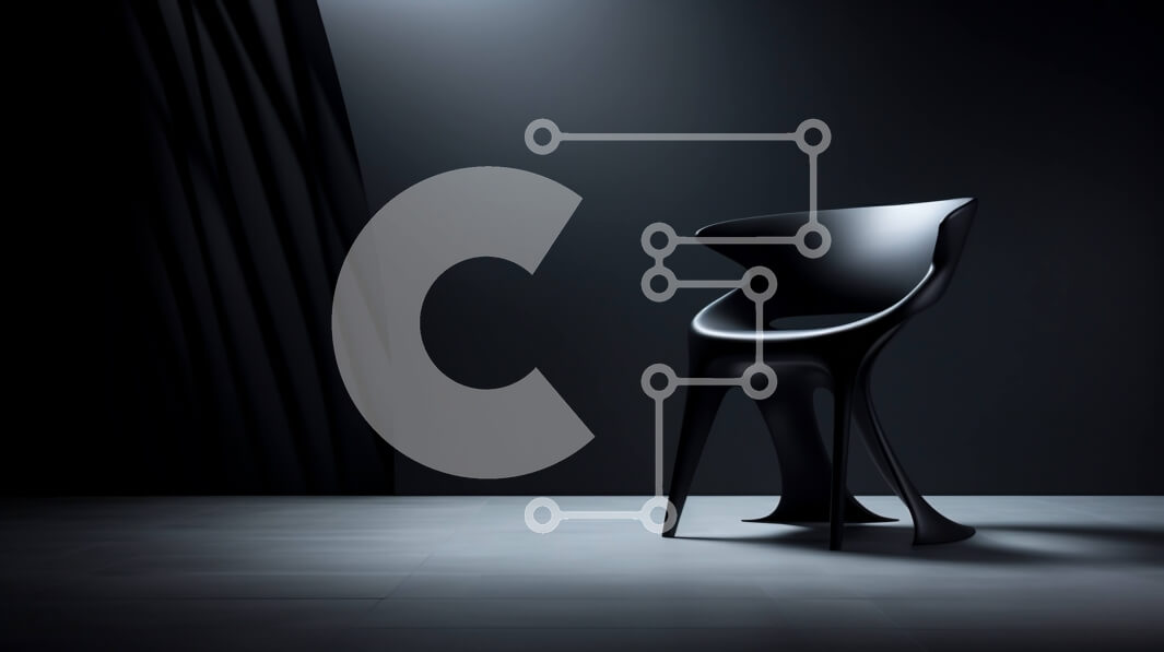 Intra Συλλεκτικό Ξύλινο Παζλ Plywood  4mm - Κομψή μαύρη καρέκλα στο σκοτεινό δωμάτιο Σε Ξύλινο Κουτί - Διαστάσεις Puzzle: 10x10 cm – 25 κομμάτια