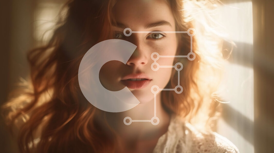 Intra Συλλεκτικό Ξύλινο Παζλ Plywood  4mm - Γαλήνια γυναίκα με λευκό δαντελένιο φόρεμα που στέκεται δίπλα στο παράθυρο Σε Ξύλινο Κουτί - Διαστάσεις Puzzle: 10x10 cm – 25 κομμάτια