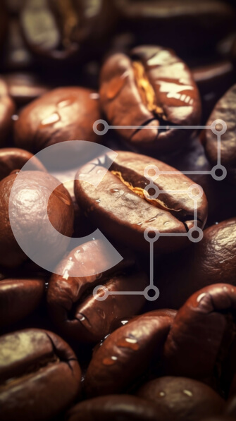 Intra Συλλεκτικό Ξύλινο Παζλ Plywood  4mm - Ζεστή και άνετη εικόνα από φρεσκοψημένους κόκκους καφέ Σε Ξύλινο Κουτί - Διαστάσεις: 10x10 cm – 25 κομμάτια