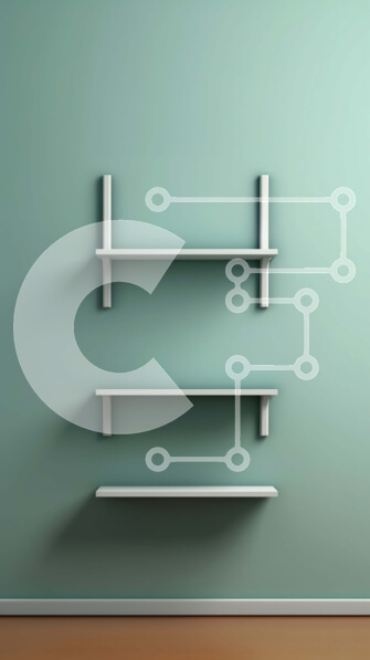 Intra Συλλεκτικό Ξύλινο Παζλ Plywood  4mm - Μινιμαλιστικός εσωτερικός σχεδιασμός: Κενός λευκός τοίχος με ράφι Σε Ξύλινο Κουτί - Διαστάσεις Puzzle: 10x10 cm – 25 κομμάτια