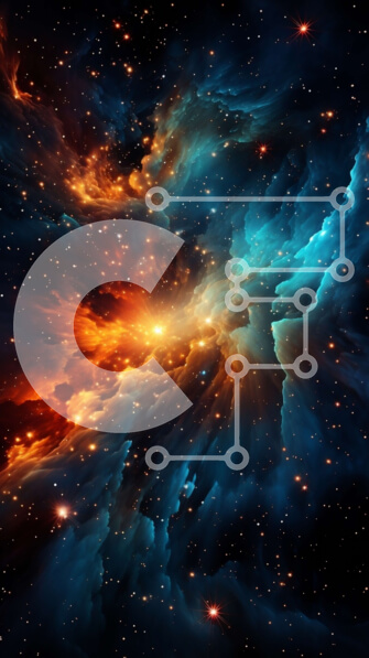 Intra Συλλεκτικό Ξύλινο Παζλ Plywood  4mm - Σαγηνευτική φωτογραφία ενός νεφελώματος - γενέτειρα αστεριών και πλανητών Σε Ξύλινο Κουτί - Διαστάσεις Puzzle: 10x10 cm – 25 κομμάτια