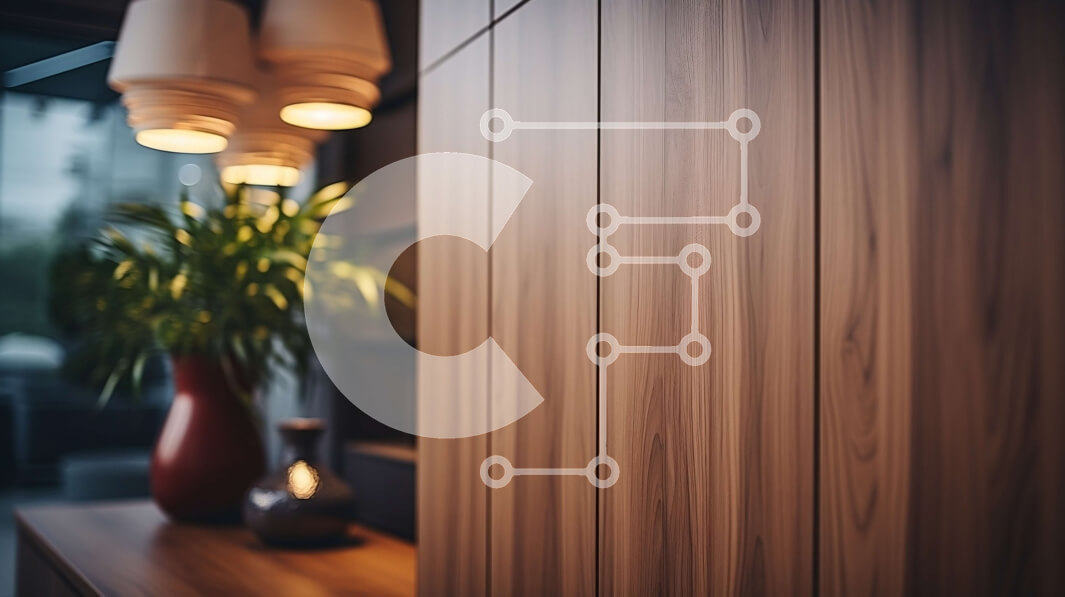 Intra Συλλεκτικό Ξύλινο Παζλ Plywood  4mm - Ξύλινος τοίχος με βάζο με λουλούδια και φωτιστικά Σε Ξύλινο Κουτί - Διαστάσεις Puzzle: 10x10 cm – 25 κομμάτια