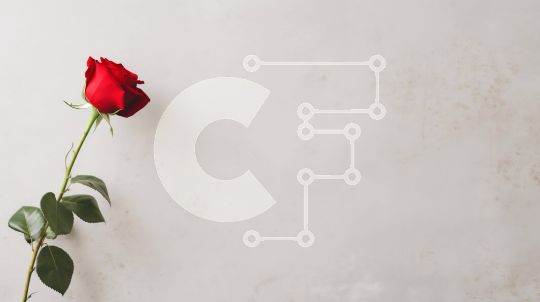 Intra Συλλεκτικό Ξύλινο Παζλ Plywood  4mm - Μονό κόκκινο τριαντάφυλλο σε άσπρο φόντο Σε Ξύλινο Κουτί - Διαστάσεις Puzzle: 10x10 cm – 25 κομμάτια