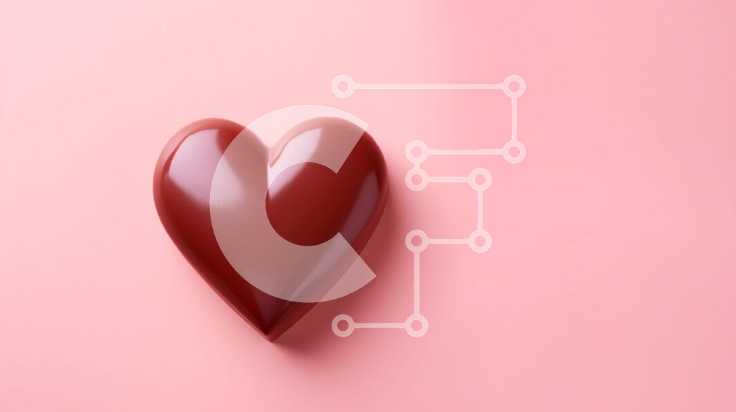 Intra Συλλεκτικό Ξύλινο Παζλ Plywood  4mm - Σοκολάτα σε σχήμα καρδιάς σε ροζ φόντο Σε Ξύλινο Κουτί - Διαστάσεις Puzzle: 10x10 cm – 25 κομμάτια