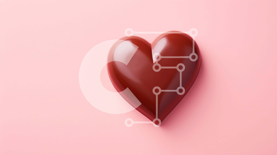 Σετ των 2 Intra Συλλεκτικό Ξύλινο Παζλ Plywood  4mm - Μπάρα σοκολάτας σε σχήμα καρδιάς σε ροζ φόντο Σε Ξύλινο Κουτί - Διαστάσεις: 10x10 cm – 25 κομμάτια