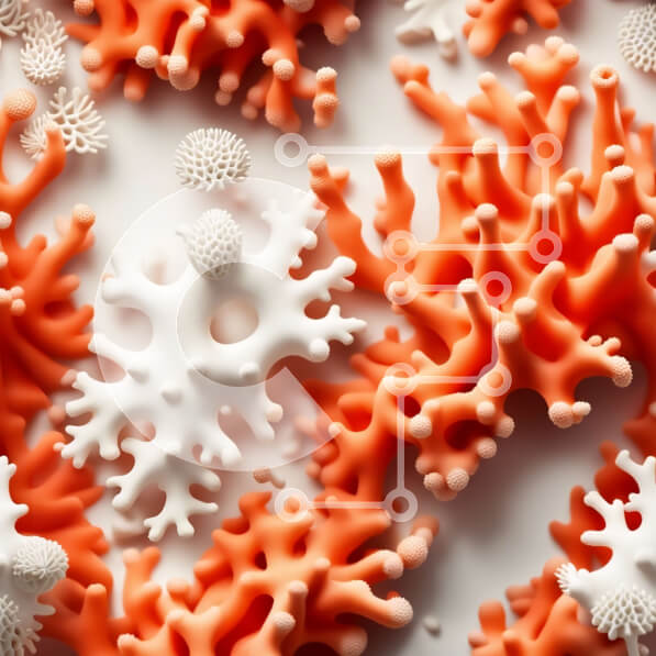 Intra Συλλεκτικό Ξύλινο Παζλ Plywood  4mm - Εκπληκτική κοντινή εικόνα του Κοραλλιογενούς Ύφαλου με ζωηρά χρώματα Σε Ξύλινο Κουτί - Διαστάσεις: 10x10 cm – 25 κομμάτια