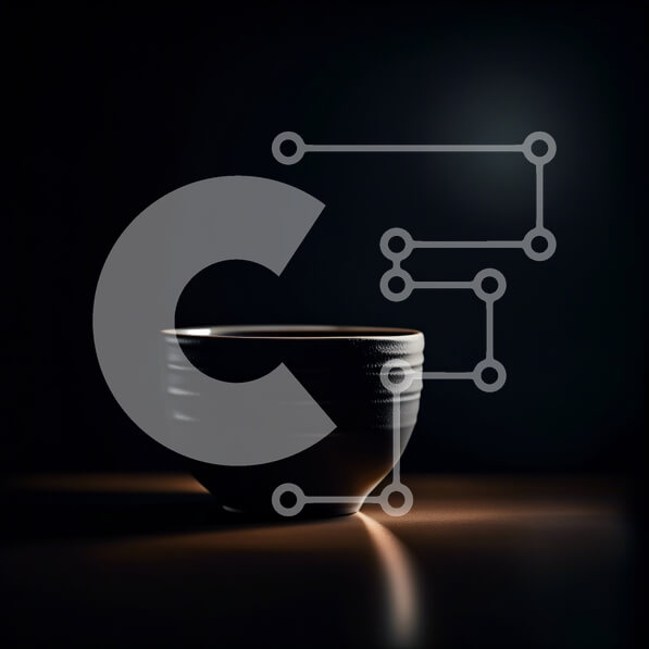 Σετ των 2 Intra Συλλεκτικό Ξύλινο Παζλ Plywood  4mm - Ζεστή εικόνα μιας μαύρης κούπας καφέ σε ένα δωμάτιο με χαμηλό φωτισμό Σε Ξύλινο Κουτί - Διαστάσεις: 10x10 cm – 25 κομμάτια