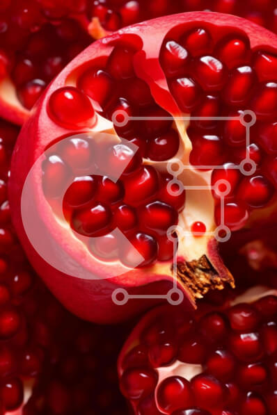 Σετ των 2 Intra Συλλεκτικό Ξύλινο Παζλ Plywood  4mm - Κοντινό πλάνο των κόκκινων ροδιών Σε Ξύλινο Κουτί - Διαστάσεις: 10x10 cm – 25 κομμάτια