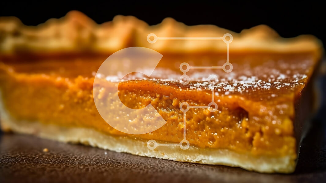 Σετ των 2 Intra Συλλεκτικό Ξύλινο Παζλ Plywood  4mm - Φέτα κολοκυθόπιτα με κρεμώδες σαντιγί Σε Ξύλινο Κουτί - Διαστάσεις: 10x10 cm – 25 κομμάτια