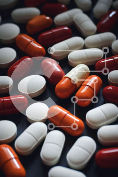 Intra Συλλεκτικό Ξύλινο Παζλ Plywood  4mm - Ομάδα καψουλών χαπιών που τακτοποιούνται με οργανωμένο τρόπο Σε Ξύλινο Κουτί - Διαστάσεις Puzzle: 10x10 cm – 25 κομμάτια