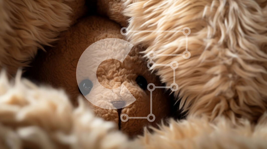 Intra Συλλεκτικό Ξύλινο Παζλ Plywood  4mm - Άνετο αρκουδάκι φωλιασμένο σε μαλακές κουβέρτες Σε Ξύλινο Κουτί - Διαστάσεις: 10x10 cm – 25 κομμάτια