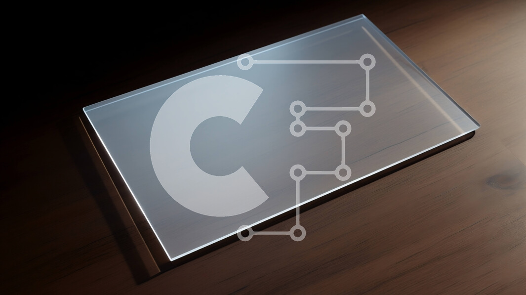 Intra Συλλεκτικό Ξύλινο Παζλ Plywood  4mm - Διαφανές γυάλινο τραπέζι σε ημιτελές ξύλινο τραπέζι Σε Ξύλινο Κουτί - Διαστάσεις Puzzle: 10x10 cm – 25 κομμάτια