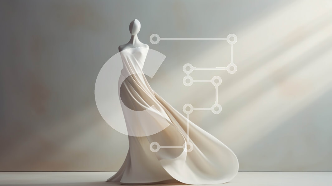 Intra Συλλεκτικό Ξύλινο Παζλ Plywood  4mm - Κομψό λευκό γλυπτό με ρέον φόρεμα Σε Ξύλινο Κουτί - Διαστάσεις Puzzle: 10x10 cm – 25 κομμάτια