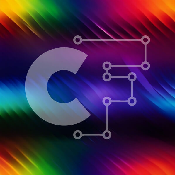 Intra Συλλεκτικό Ξύλινο Παζλ Plywood  4mm - Ζωντανό και ενεργητικό αφηρημένο φόντο με πολύχρωμες κυματιστές γραμμές Σε Ξύλινο Κουτί - Διαστάσεις Puzzle: 10x10 cm – 25 κομμάτια