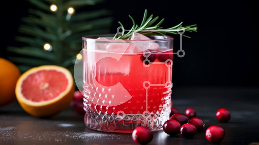 Σετ των 2 Intra Συλλεκτικό Ξύλινο Παζλ Plywood  4mm - Ποτήρι κόκκινο κρασί με δεντρολίβανο και κράνμπερι Σε Ξύλινο Κουτί - Διαστάσεις: 10x10 cm – 25 κομμάτια