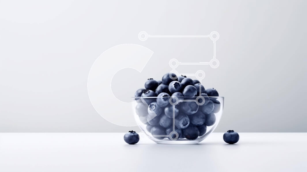 Σετ των 2 Intra Συλλεκτικό Ξύλινο Παζλ Plywood  4mm - Μπολ με φρέσκα βατόμουρα και σταφύλια σε ένα τραπέζι Σε Ξύλινο Κουτί - Διαστάσεις: 10x10 cm – 25 κομμάτια