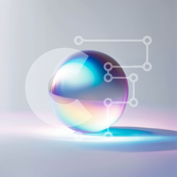 Intra Συλλεκτικό Ξύλινο Παζλ Plywood  4mm - Ζωντανή γυάλινη διακόσμηση με μπάλα σε καθαρό φόντο Σε Ξύλινο Κουτί - Διαστάσεις: 10x10 cm – 25 κομμάτια