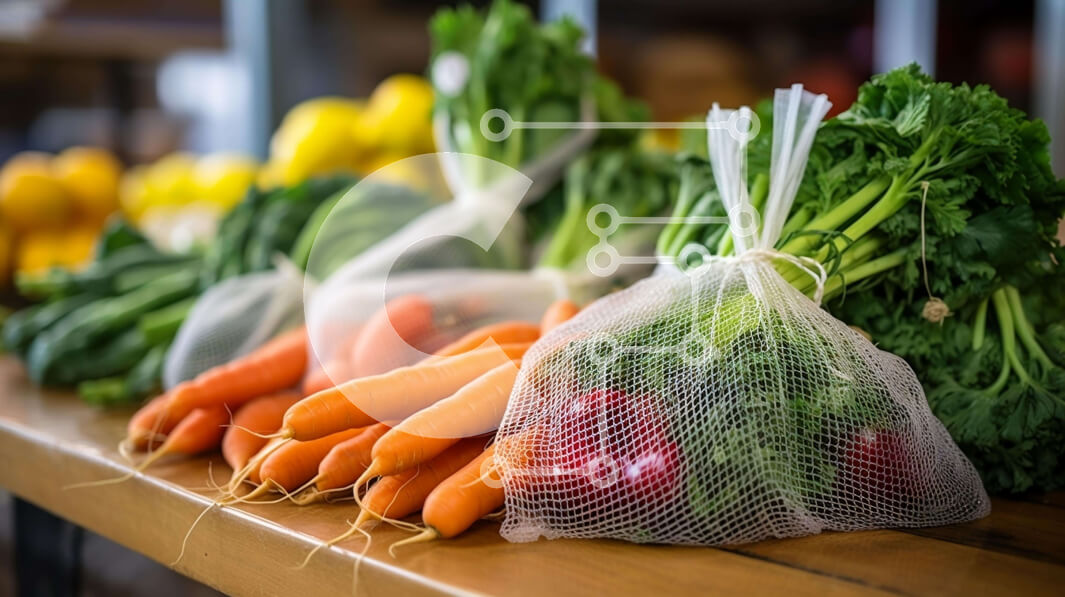 Σετ των 2 Intra Συλλεκτικό Ξύλινο Παζλ Plywood  4mm - Διάφορα λαχανικά και φρούτα στην οθόνη Σε Ξύλινο Κουτί - Διαστάσεις: 10x10 cm – 25 κομμάτια