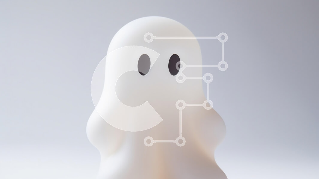 Intra Συλλεκτικό Ξύλινο Παζλ Plywood  4mm - Λευκό φωτιστικό φάντασμα με μαύρα μάτια σε λευκό φόντο Σε Ξύλινο Κουτί - Διαστάσεις: 10x10 cm – 25 κομμάτια