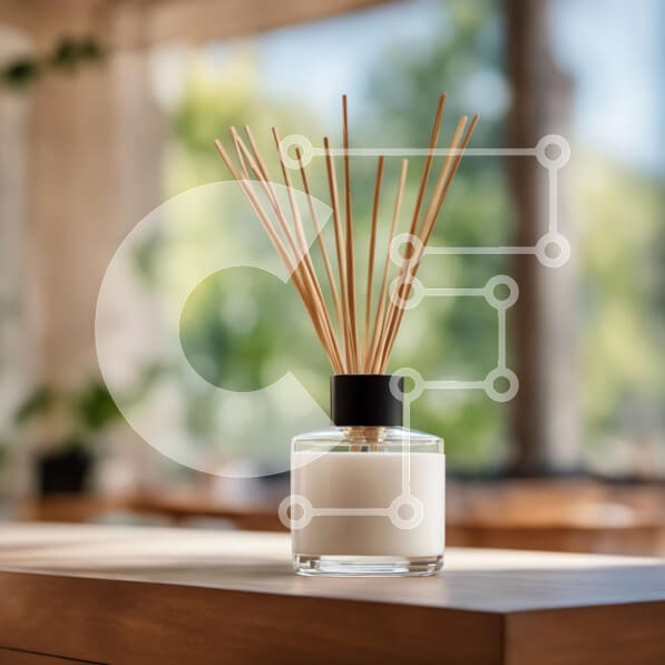 Intra Συλλεκτικό Ξύλινο Παζλ Plywood  4mm - Μοντέρνος διαχύτης σε έναν γαλήνιο εσωτερικό χώρο Σε Ξύλινο Κουτί - Διαστάσεις: 10x10 cm – 25 κομμάτια