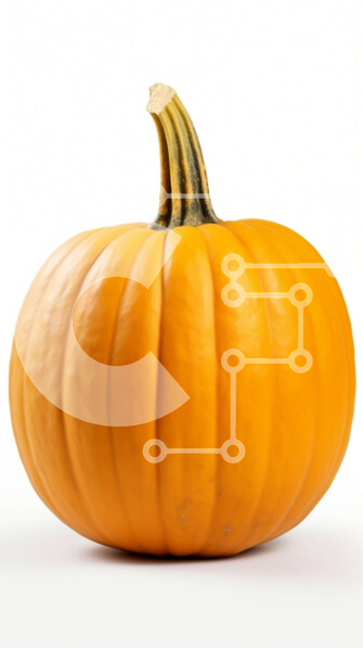 Intra Συλλεκτικό Ξύλινο Παζλ Plywood  4mm - Εικόνα κολοκύθας Σε Ξύλινο Κουτί - Διαστάσεις Puzzle: 10x10 cm – 25 κομμάτια