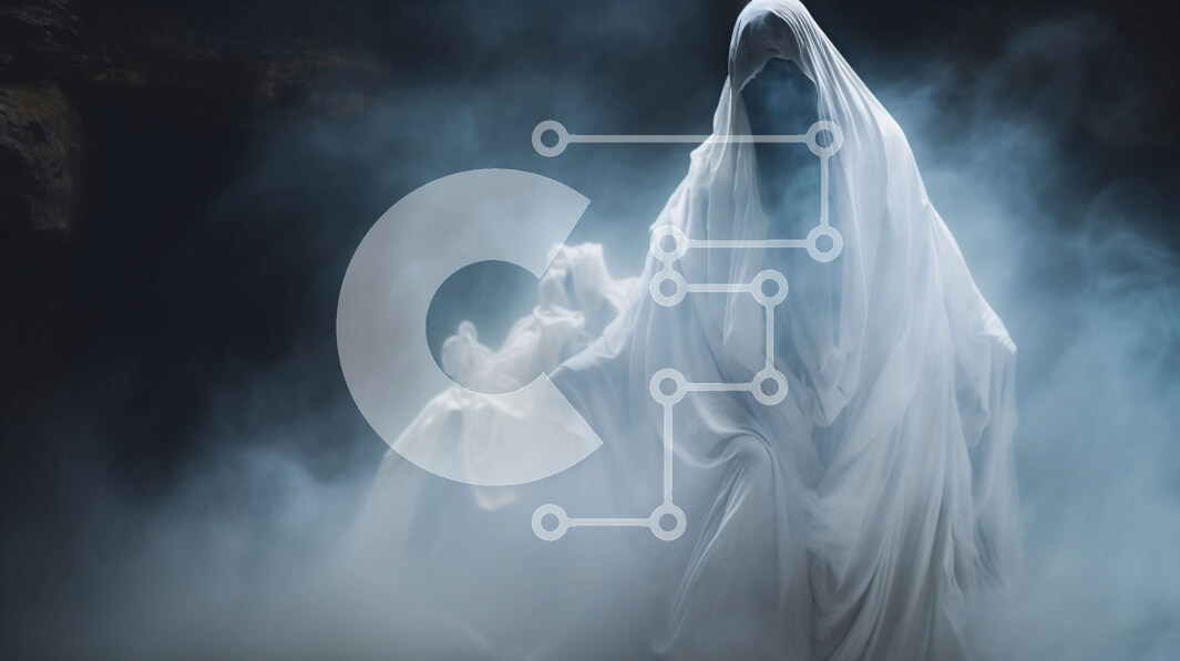 Intra Συλλεκτικό Ξύλινο Παζλ Plywood  4mm - Ghostly Figure in Mist Σε Ξύλινο Κουτί - Διαστάσεις Puzzle: 10x10 cm – 25 κομμάτια