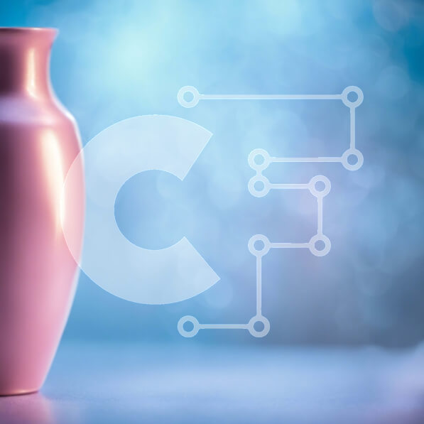 Intra Συλλεκτικό Ξύλινο Παζλ Plywood  4mm - Ροζ βάζο στο τραπέζι με αφηρημένο φόντο Σε Ξύλινο Κουτί - Διαστάσεις: 10x10 cm – 25 κομμάτια