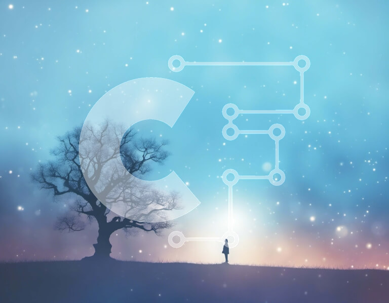 Intra Συλλεκτικό Ξύλινο Παζλ Plywood  4mm - Πρόσωπο στο πεδίο που κοιτάζει τον ουρανό και τα αστέρια Σε Ξύλινο Κουτί - Διαστάσεις: 10x10 cm – 25 κομμάτια