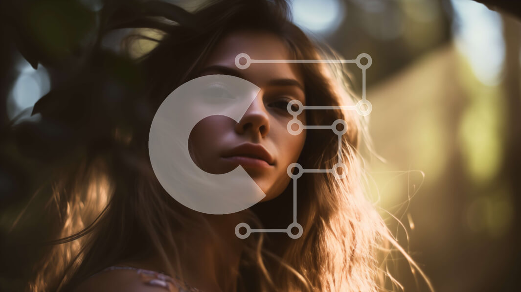 Intra Συλλεκτικό Ξύλινο Παζλ Plywood  4mm - Μυστηριώδης γυναίκα στο σκοτεινό δάσος Σε Ξύλινο Κουτί - Διαστάσεις Puzzle: 10x10 cm – 25 κομμάτια