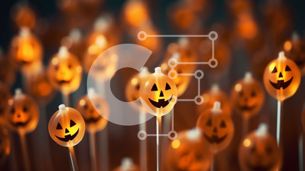 Intra Συλλεκτικό Ξύλινο Παζλ Plywood  4mm - Ομάδα από αναμμένα γλειφιτζούρια κολοκύθας στο σκοτάδι Σε Ξύλινο Κουτί - Διαστάσεις Puzzle: 10x10 cm – 25 κομμάτια