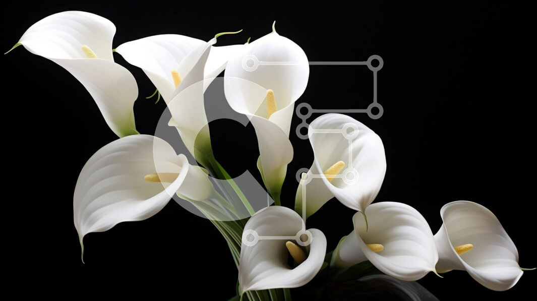 Intra Συλλεκτικό Ξύλινο Παζλ Plywood  4mm - White Calla Lilies σε βάζο Σε Ξύλινο Κουτί - Διαστάσεις: 10x10 cm – 25 κομμάτια
