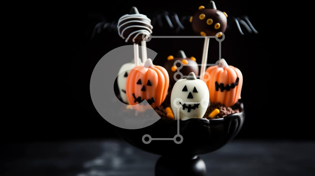 Σετ των 2 Intra Συλλεκτικό Ξύλινο Παζλ Plywood  4mm - Κολοκυθάκια με επικάλυψη σοκολάτας σε γυάλινο μπολ Σε Ξύλινο Κουτί - Διαστάσεις: 10x10 cm – 25 κομμάτια