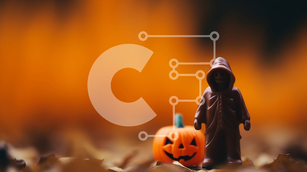 Intra Συλλεκτικό Ξύλινο Παζλ Plywood  4mm - Παιχνίδι φιγούρα με κολοκύθα για το Halloween Σε Ξύλινο Κουτί - Διαστάσεις Puzzle: 10x10 cm – 25 κομμάτια